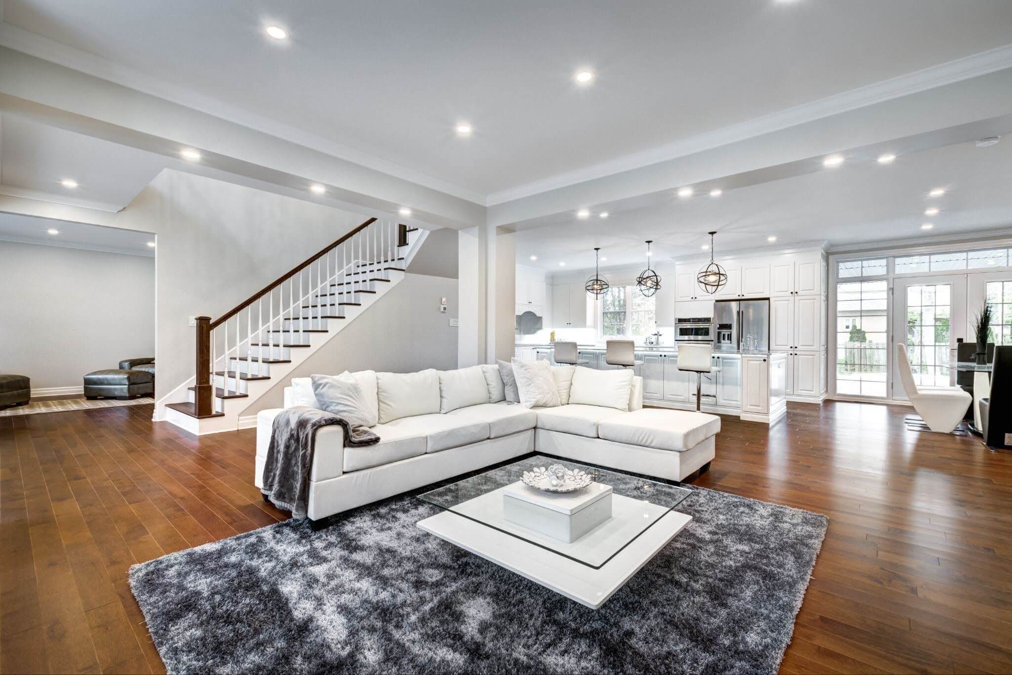 Image still of real estate videography, capturing the interior of a house